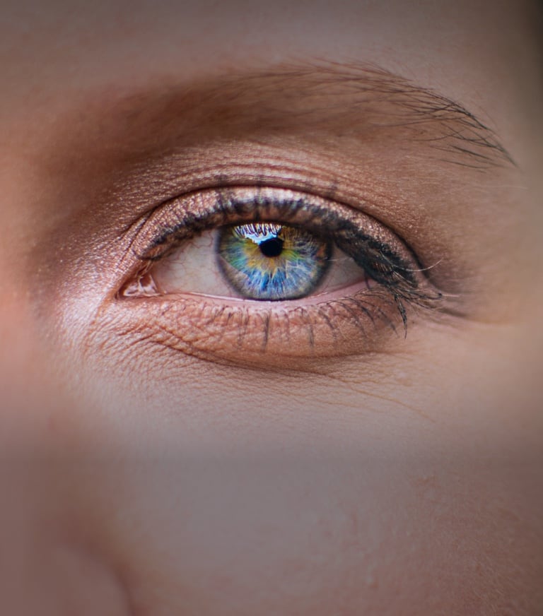 Eye close up